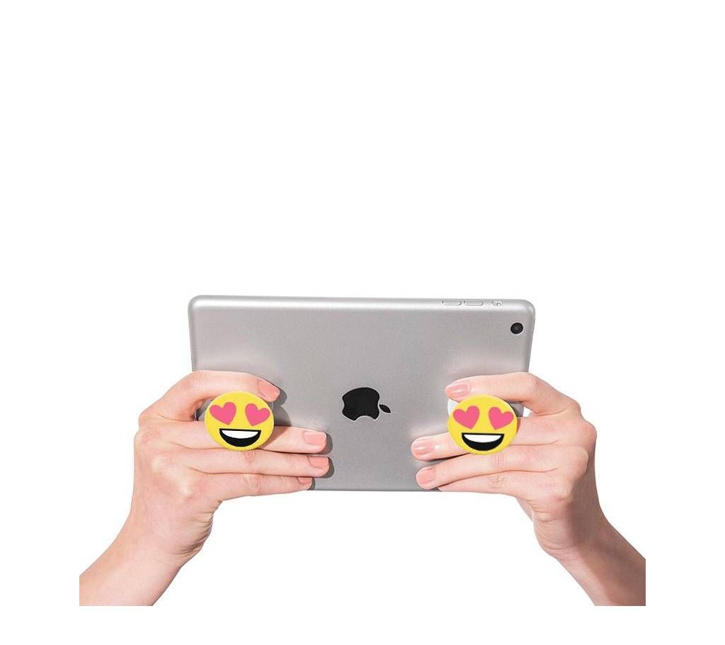 Pop Up Socket For Mobile In Love Emoji