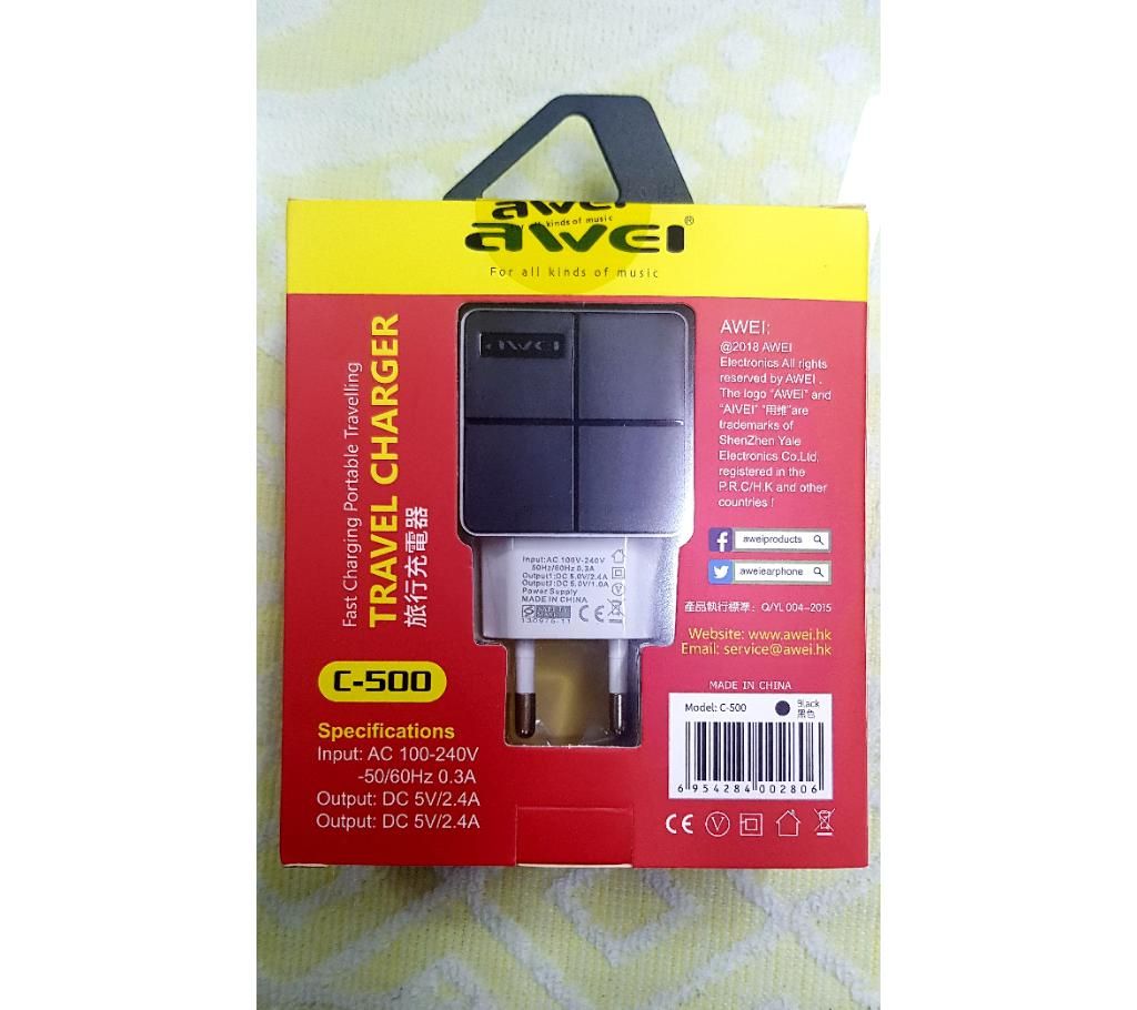 Awei C500 faster charger for All Android Phone