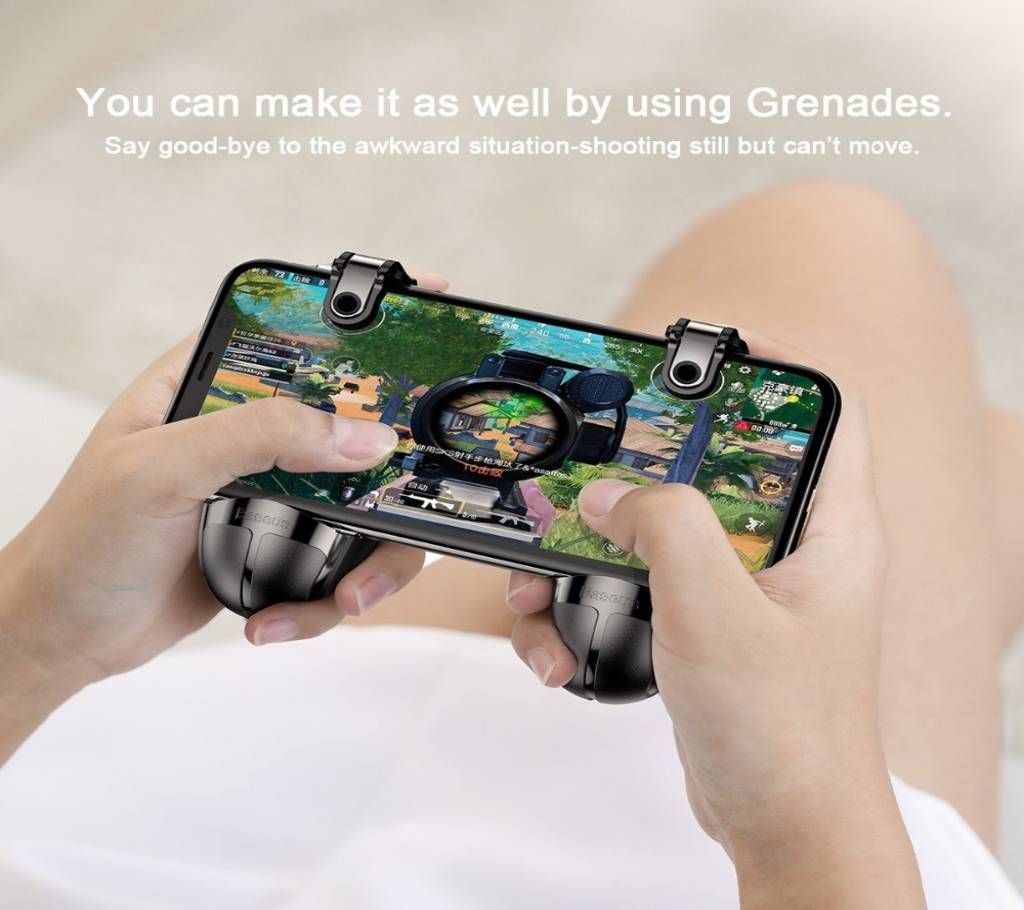 BASEUS GRENADE HANDLE GAME TRIGGER FOR MOBILE