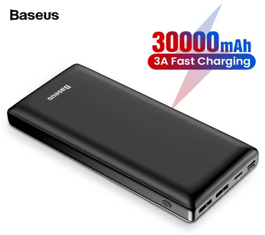 BASEUS 30000MAH POWER BANK USB TYPE C FAST CHARGING