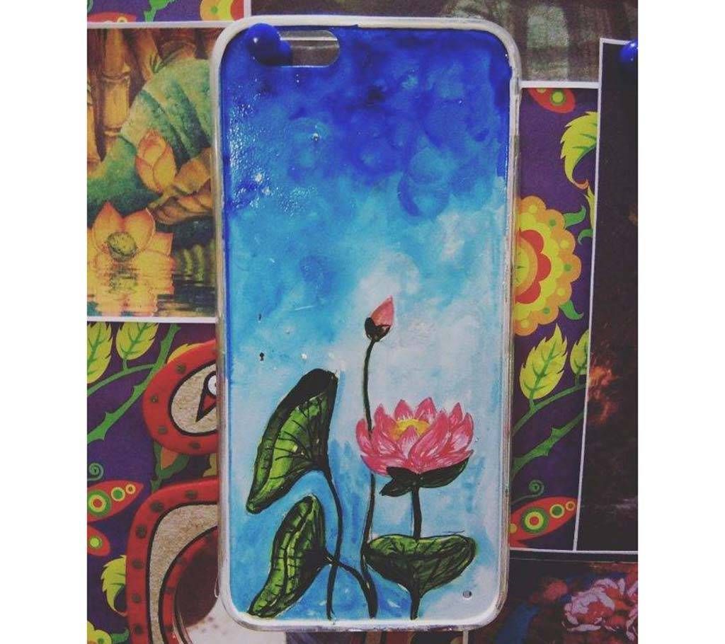 Lotus Back Cover For iPhone- 6