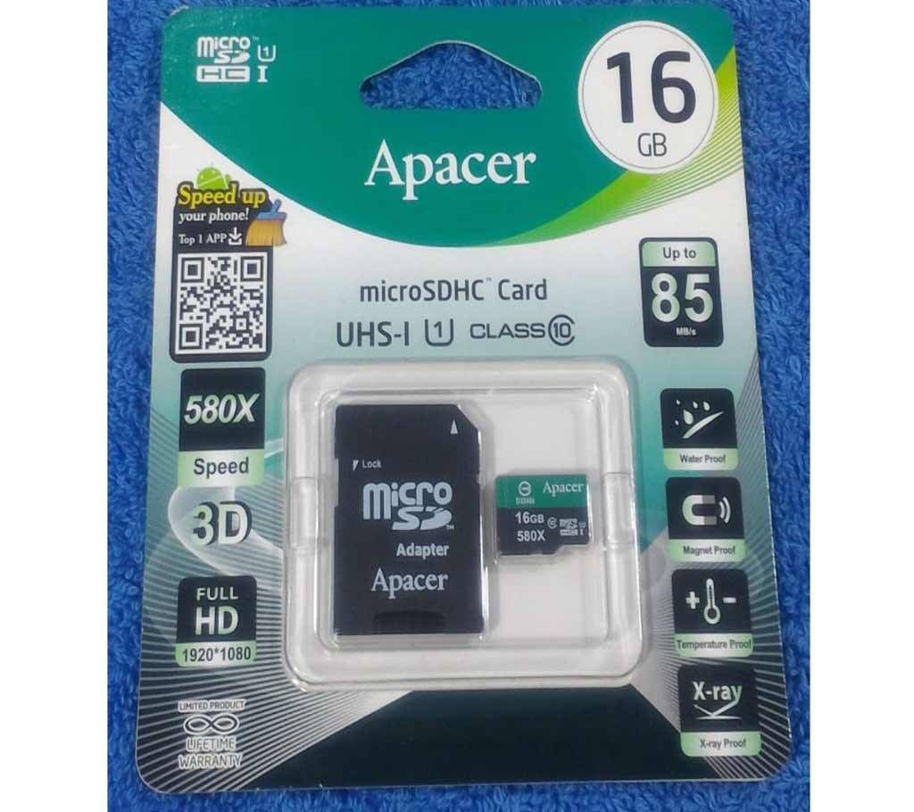 Apacer Micro SD 16GB Memory Card