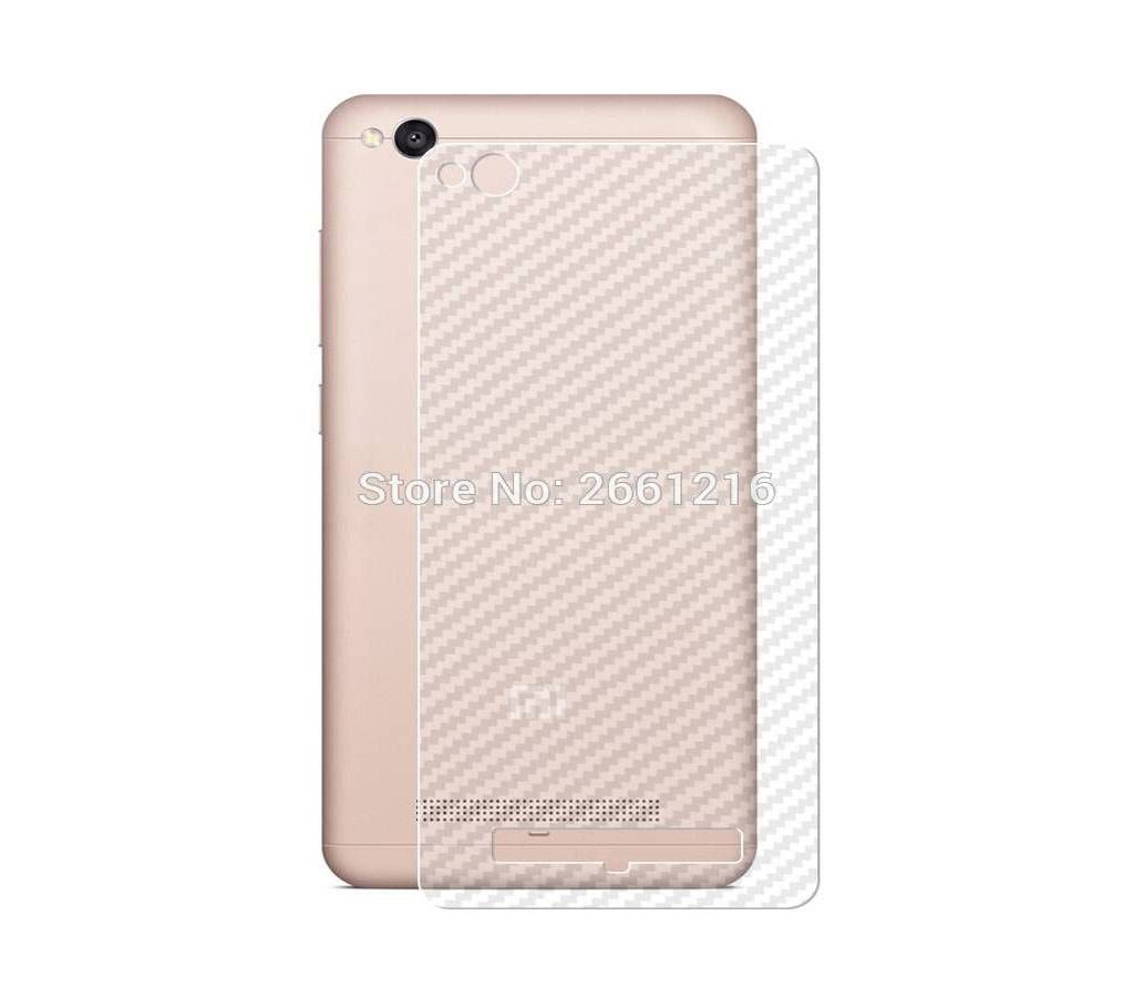 Carbon Fiber Sticker For Xiaomi Redmi 4A