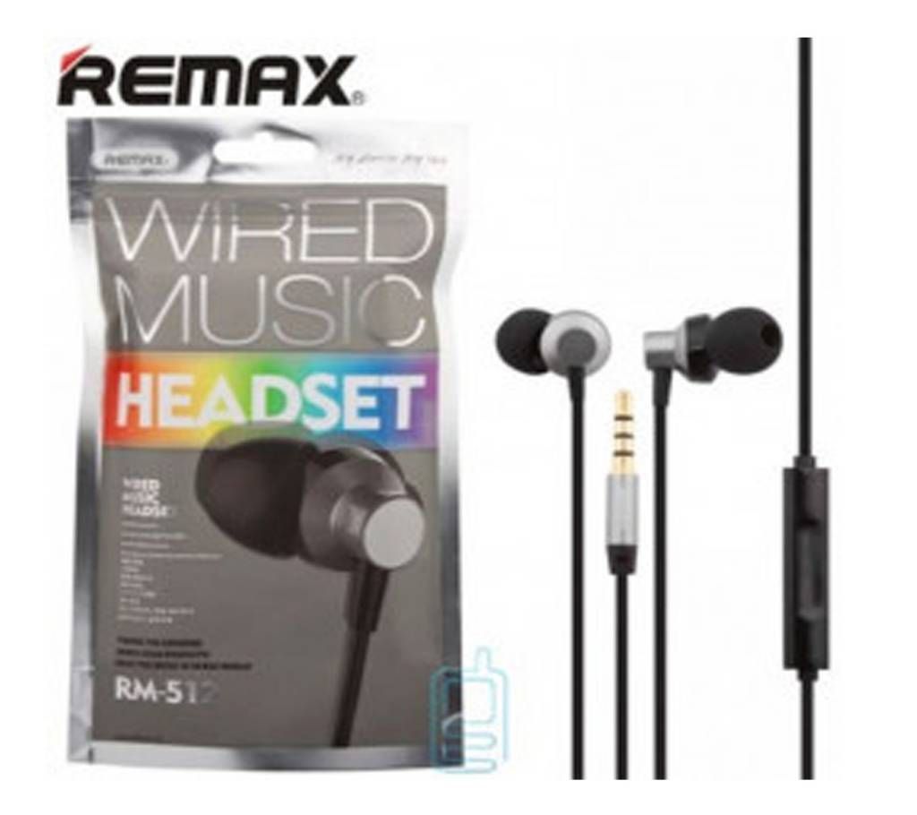 REMAX RM-512 Wired Music Earphone