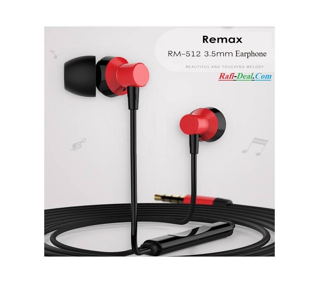 Remax RM-512 Wired Earphones