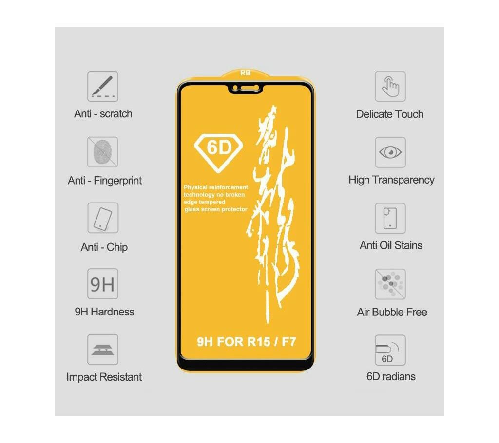 oppo f7 tempered glass