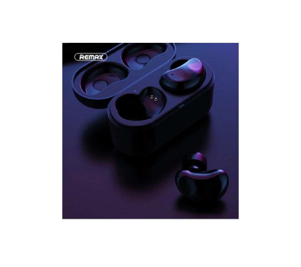 Remax TWS 5 Wireless Bluetooth Twins Earphone With Charging box