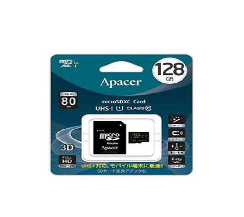 APACER MICRO SD XC CLASS10 memory card  - 128GB