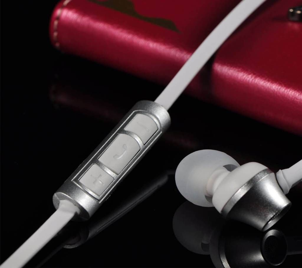 Remax 610D In-Ear Earphone-Silver