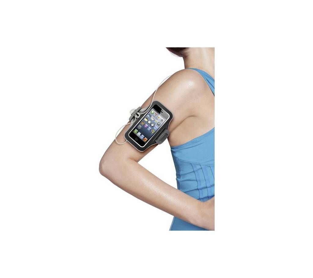 Sport Armband Running Phone Holder Waterproof For Mobile - Black