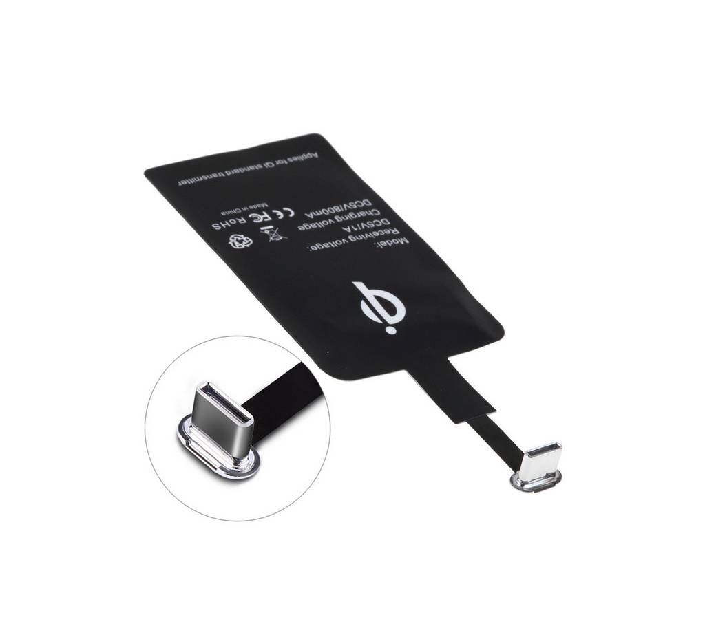 Universal Type C USB 3.1 Qi Standard Wireless Charging Receiver Charger
