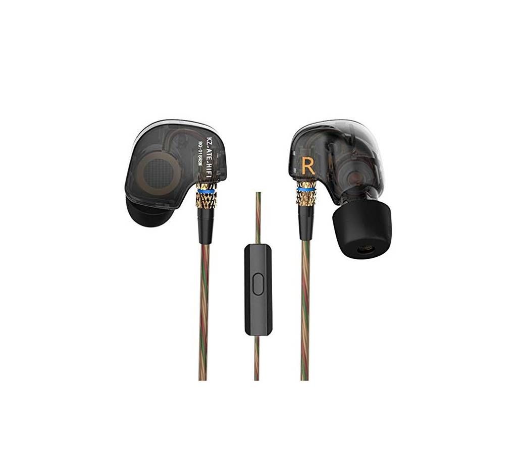 ATE HiFi In-Ear Earphone with Microphone - Black