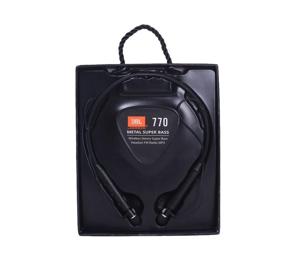 JBL Metal Super Bass 770   - Red/Black/Blue