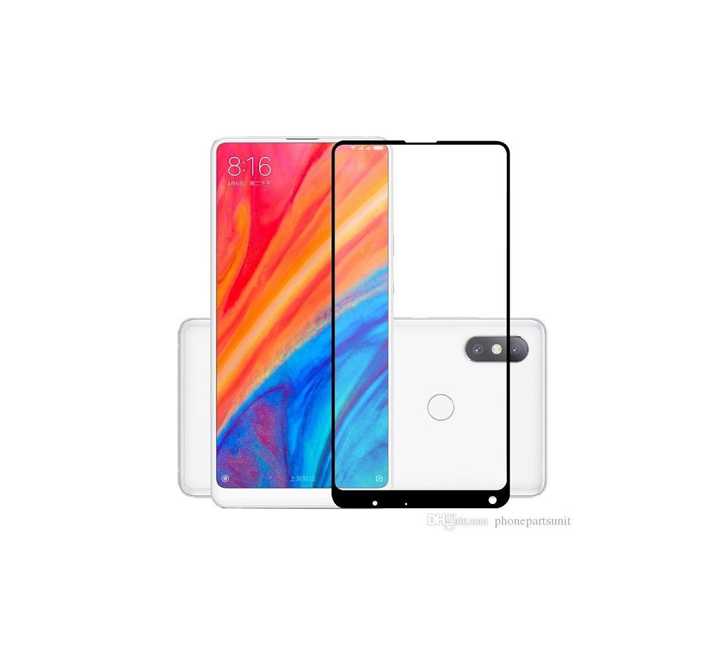 Xiaomi Mi MIX 2 Full Cover Protection Tempered Glass Screen Protector 6D Black