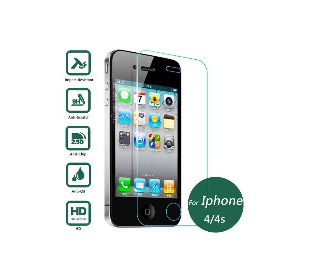 IPhone 4 Glass  Transparent Protector