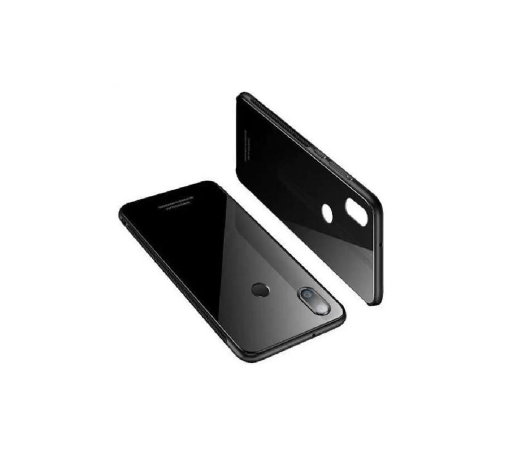 XIAOMI REDMI NOTE 5 PRO GLASS CASE BLACK  SL-38  CHG 