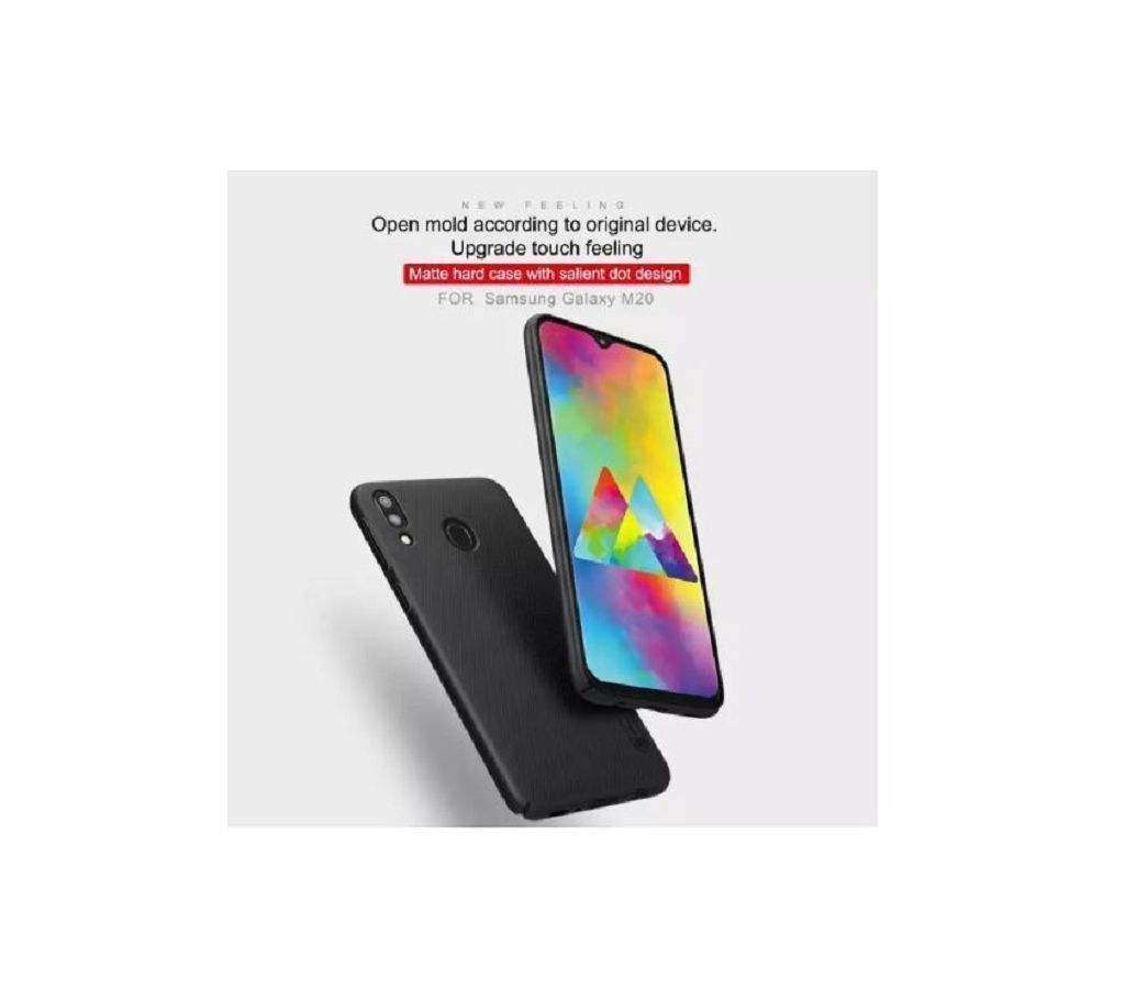 Nillkin Frosted Case Black For Samsung Galaxy M20 - CHG