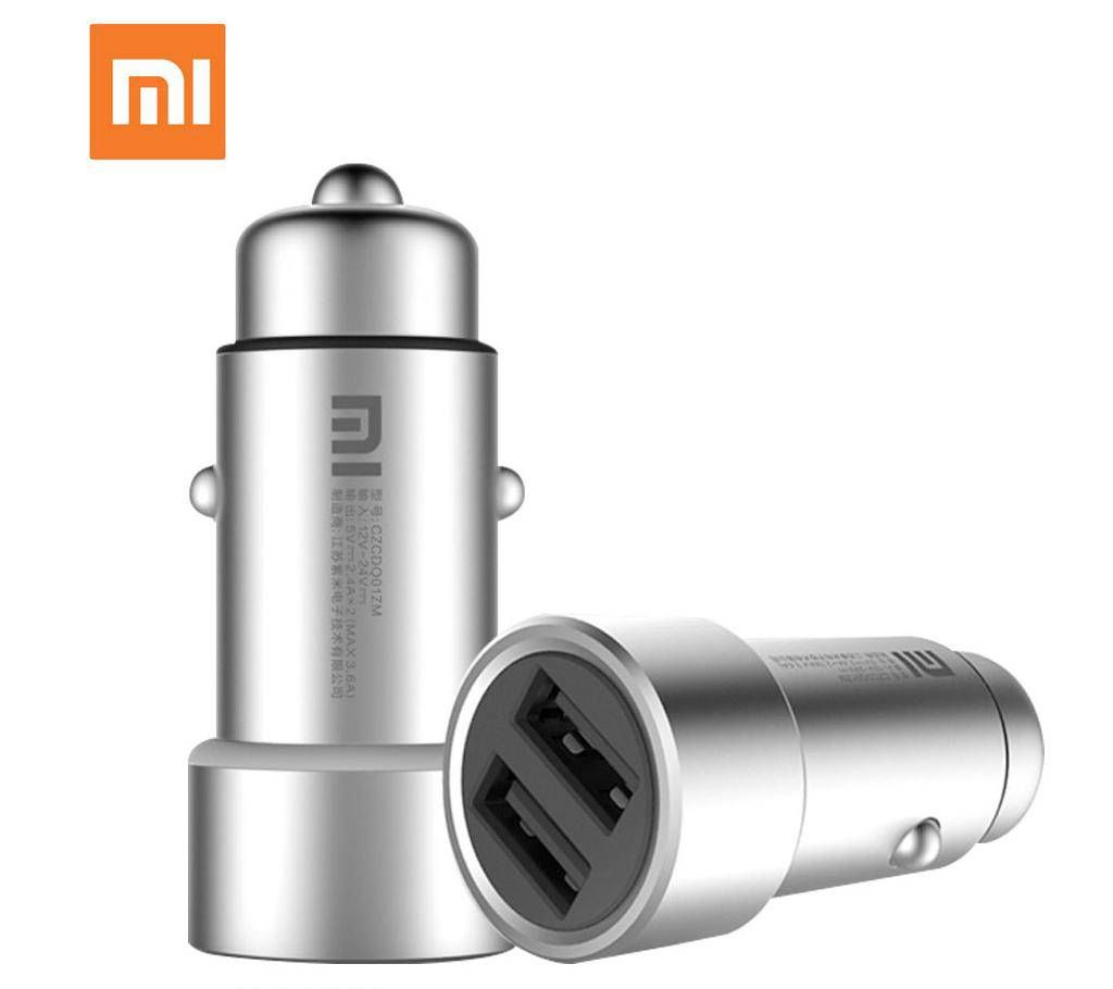 Xiaomi Mi Car Charger Dual USB Fast Charging QC 3.0 (ORIGINAL) - Silver