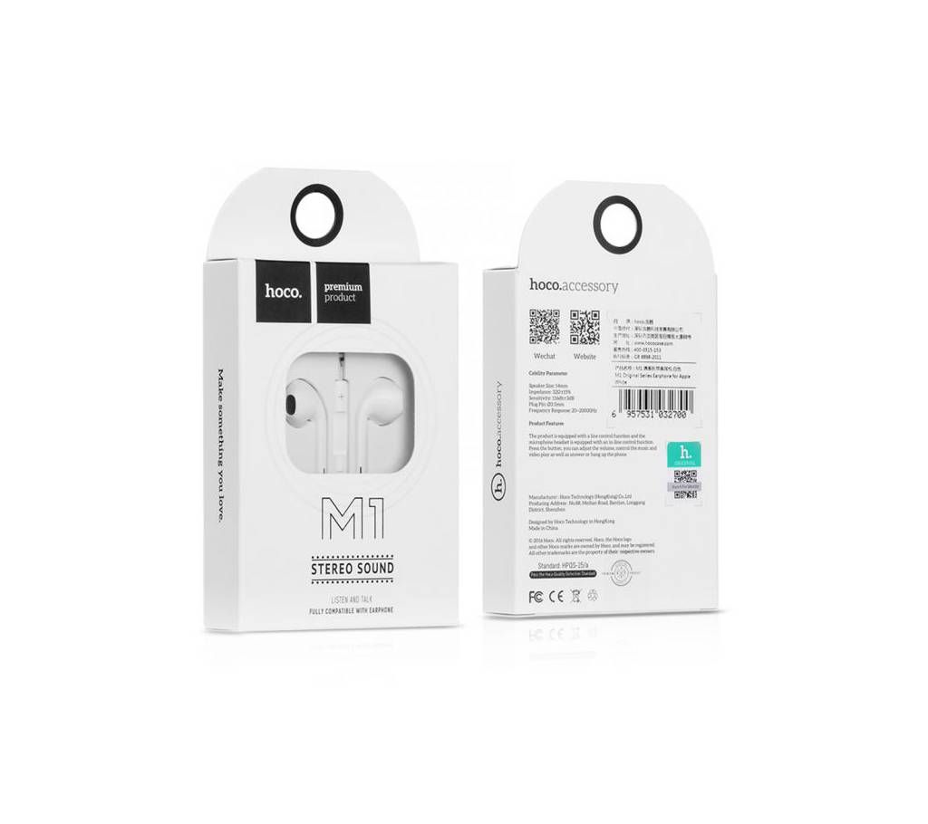 HOCO M1 Stereo Sound Earphones