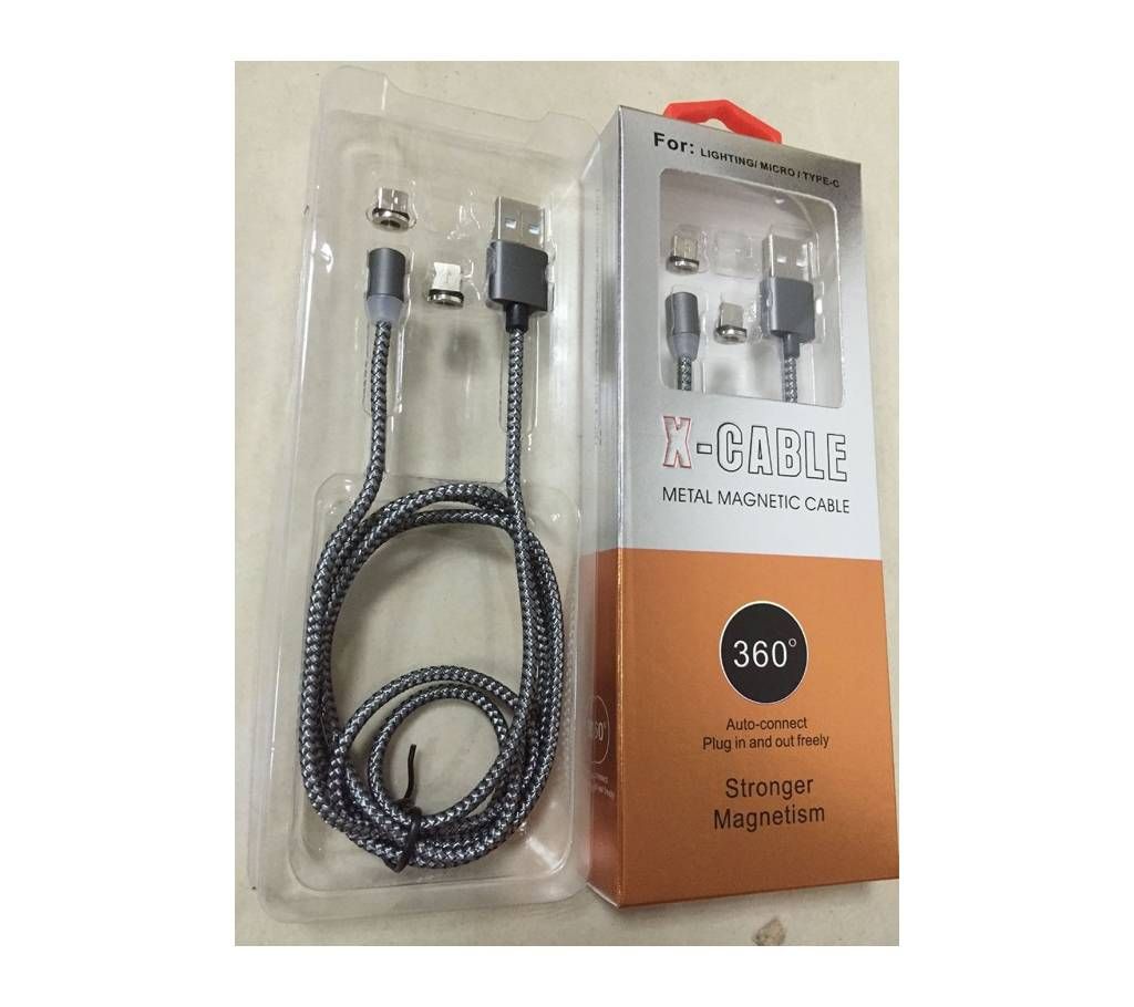 X-Cable Metal Magnetic Cable