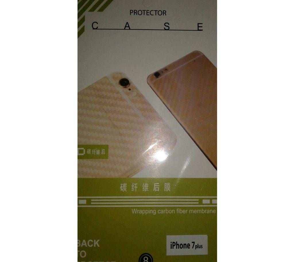 Carbon fibar sticker for i phone 7plus