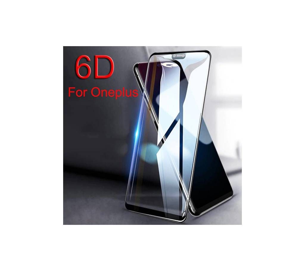 6D Tempered Glass Protector For OnePlus 5T