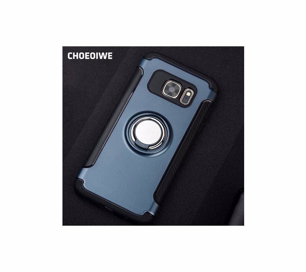 Shockproof 360 Finger Ring Holder Combo Cases For Samsung Galaxy S7 Edge