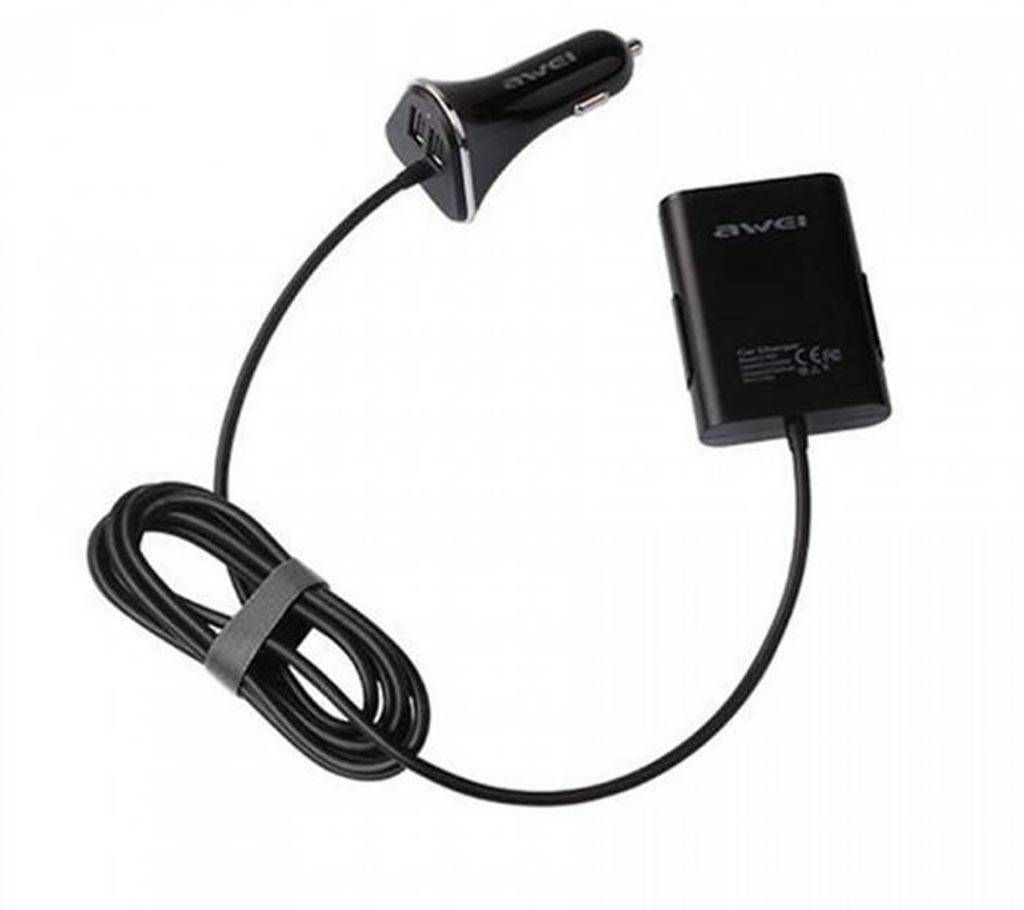 Awei C-400 Car Charger with 4USB Slot