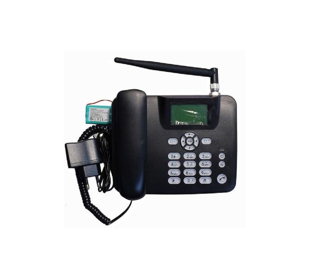 Sim Supported Land Phone Black Huawei F316