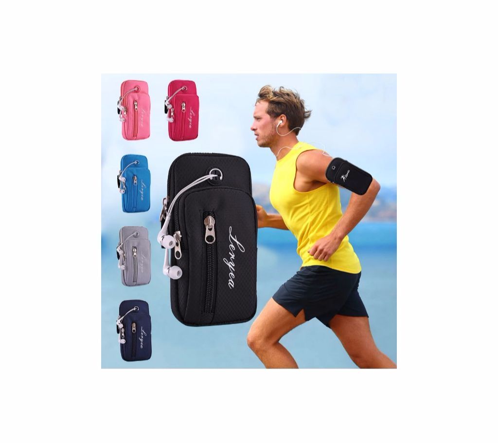 New Outdoor Sports Armband Waterproof Running Arm Bag for 5.5" Phones