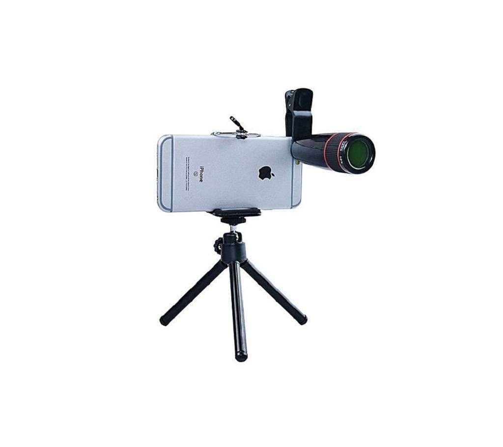12x Universal Camera Zoom Lens - Black/White