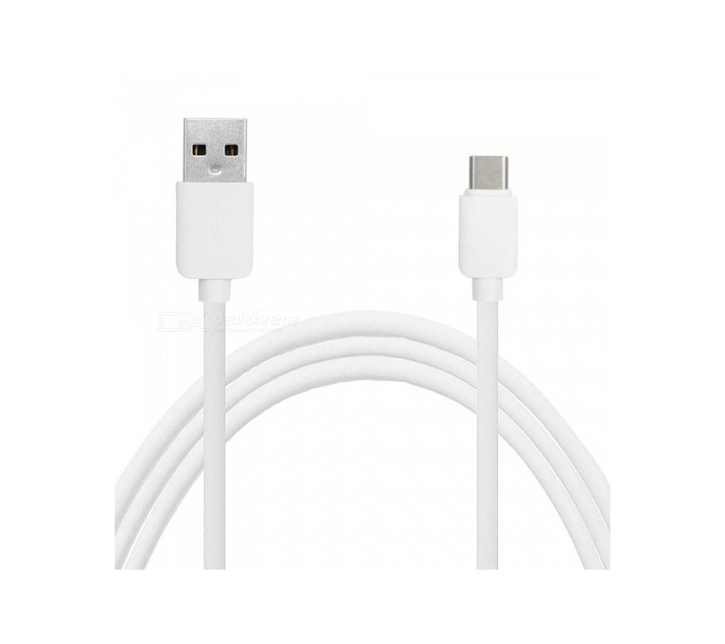 Universal USB 2.0 Fast-Charging Cable - 1M - White