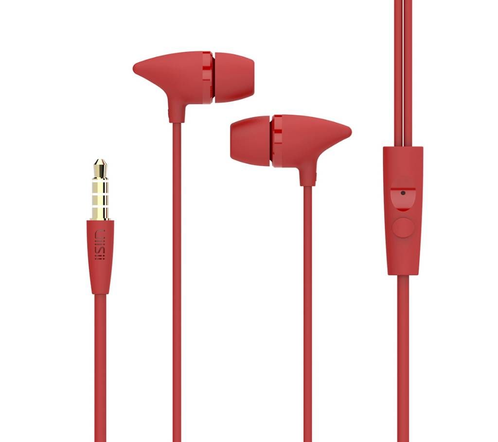 UiiSii C100 Earphones (Red)