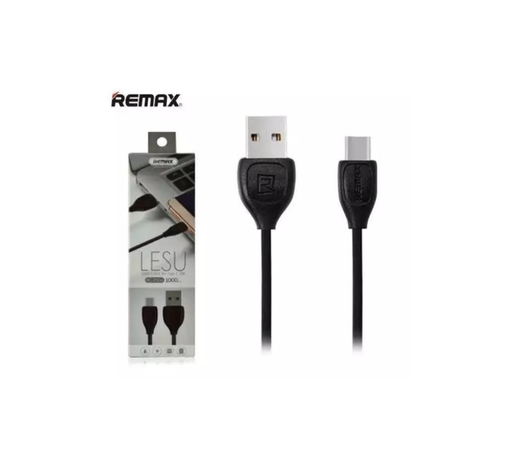 Remax Lesu cable For Type C Rc 050 a Black