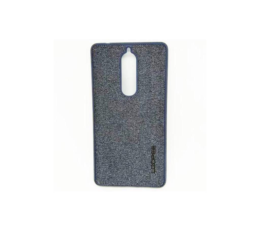Nokia 7 Case, Cloth Case Soft TPU Edge Shock Absorption Non-Slip Cleanable Hybrid Cover for nokia 7