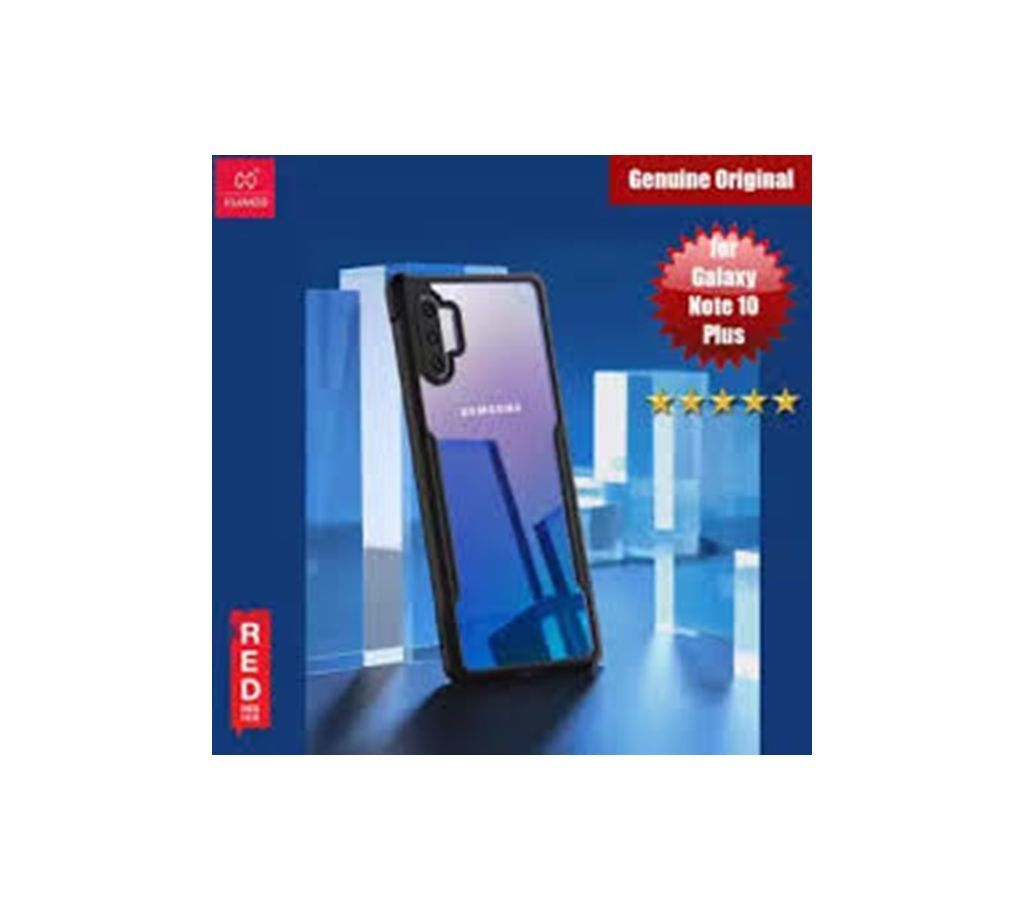 XUNDD Airbag Shockproof Transparent PC TPU Bumper Back Cover for Samsung Note 10 Pro