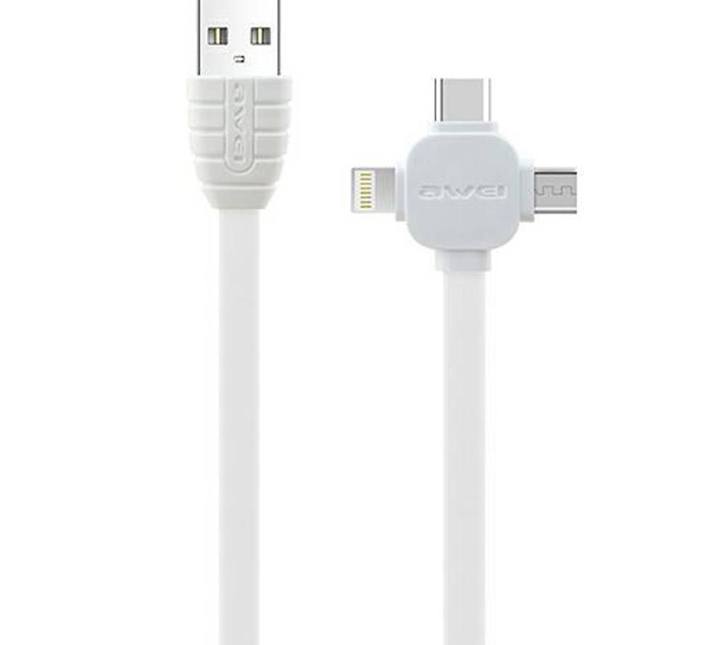 AWEI CL-82 3in1 Multi Charging Cable