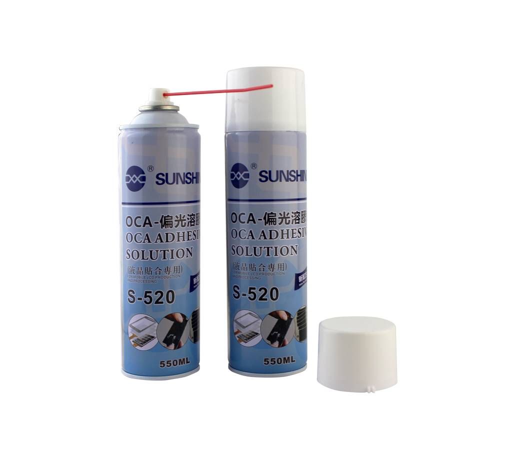 OCA Adhesive solution for mobile LCD production and processing S-520