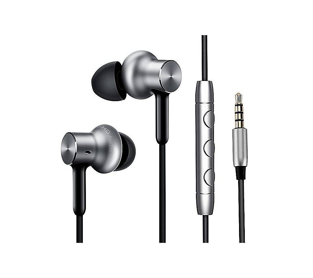 Xiaomi In-Ear Pro HD Headphone - Silver and Black