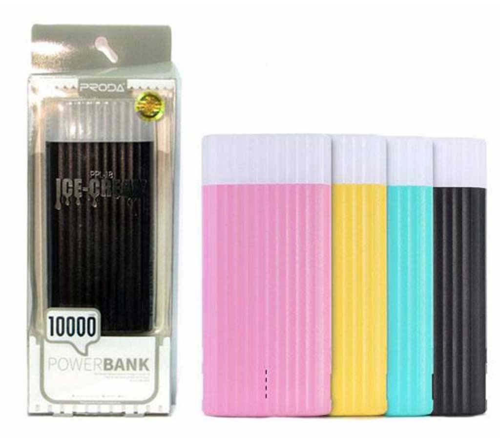 Remax 10000mAh Ice Cream Power Bank- 1pc 