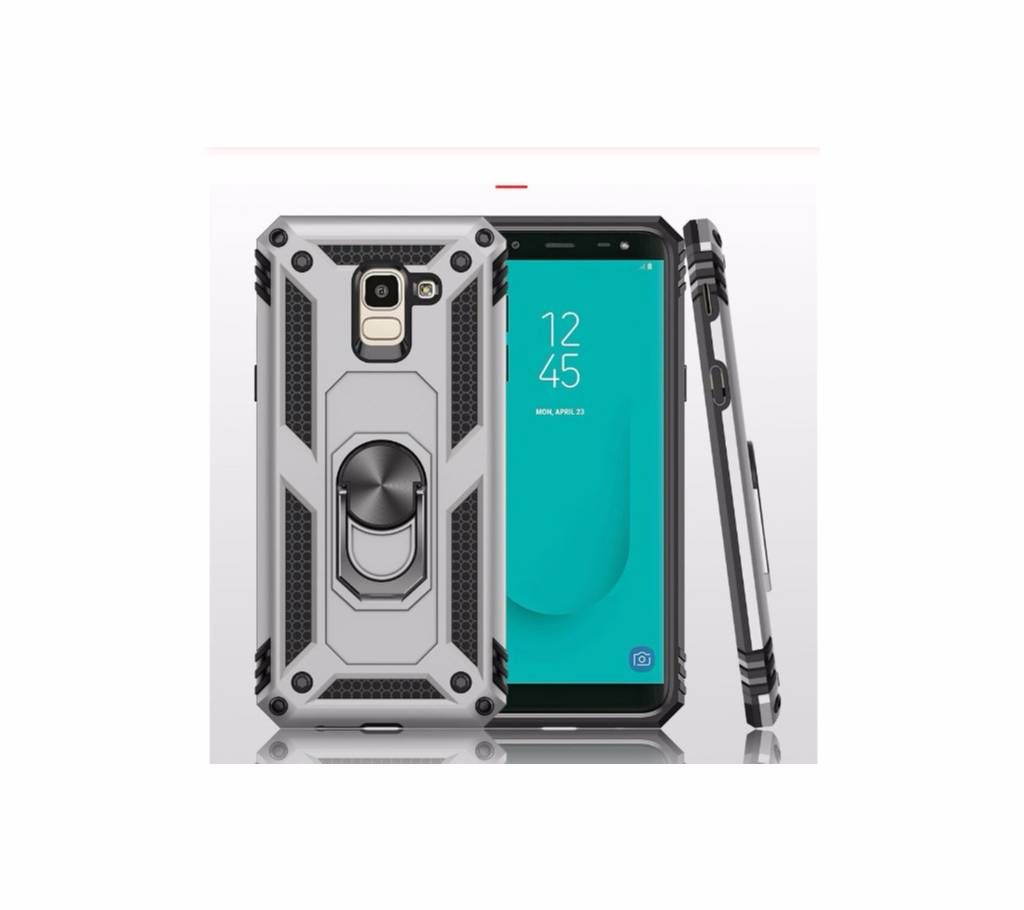 Kickstand  Armor Covers For Samsung A6 2018plus  Magnet Phone case