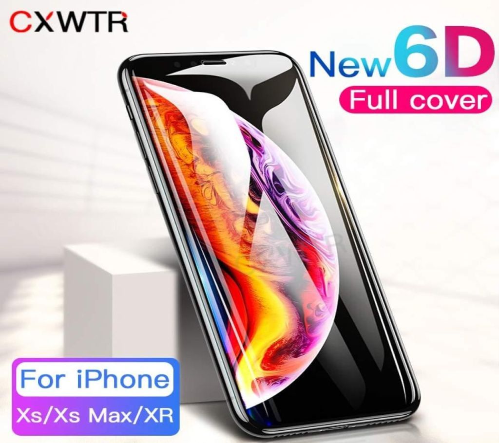 HD Clear 5D / 6D Full Covered Curved Tempered Glass Screen Protector Film For IPHONE X, 7 8, 7 Plus / 8 Plus white/IPHONE7/8 PLUS