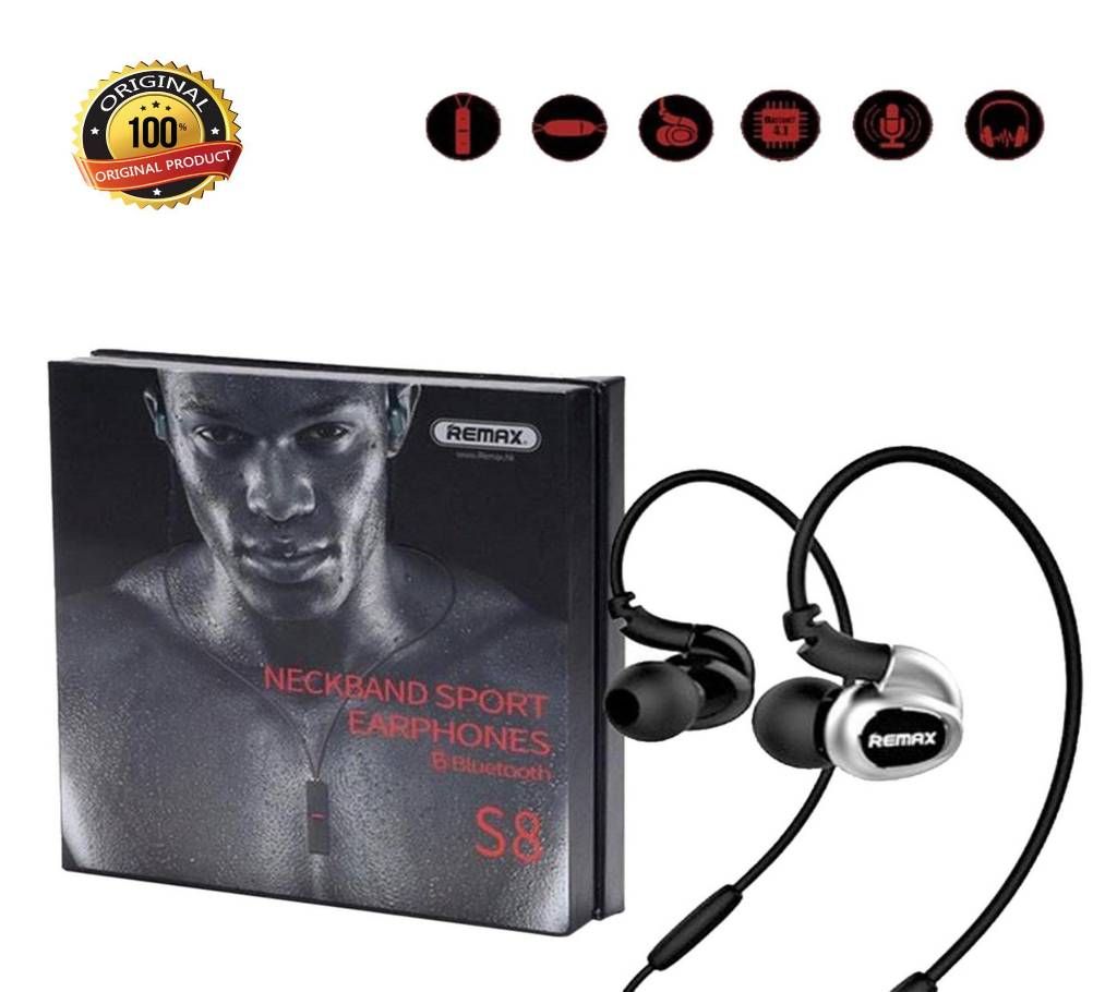 Original Remax RM S8 - Bluetooth In-Ear Earphone