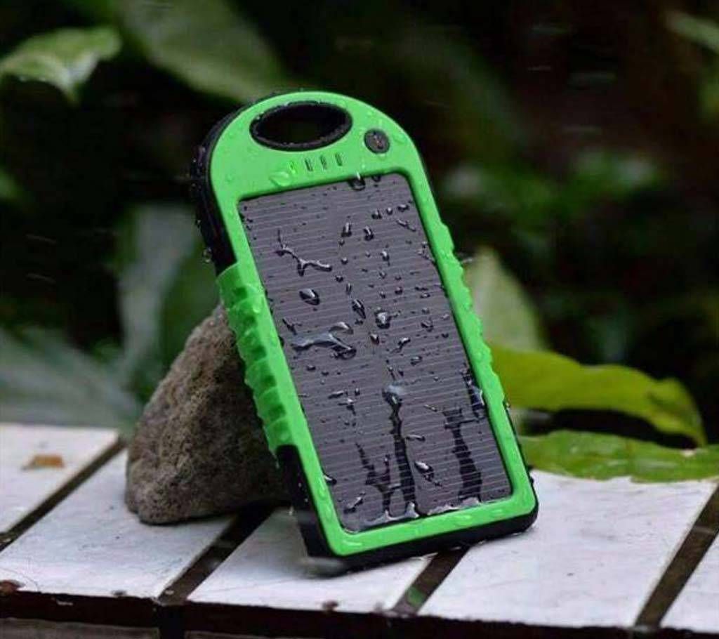 Solar rechargeable power bank