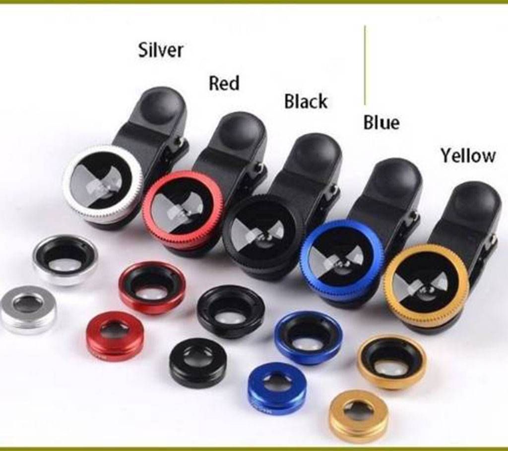 3 in 1 mobile lens