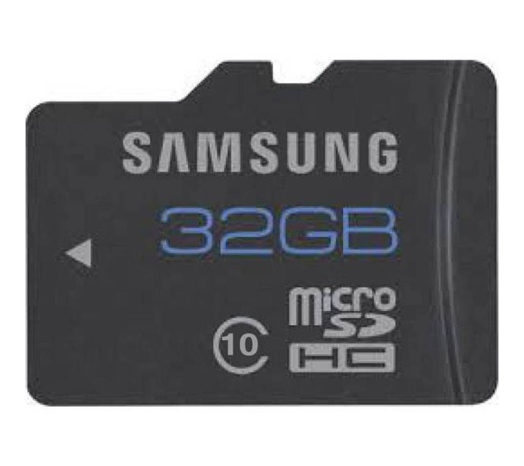 Samsung  Micro SD Memory Card 32GB - Black