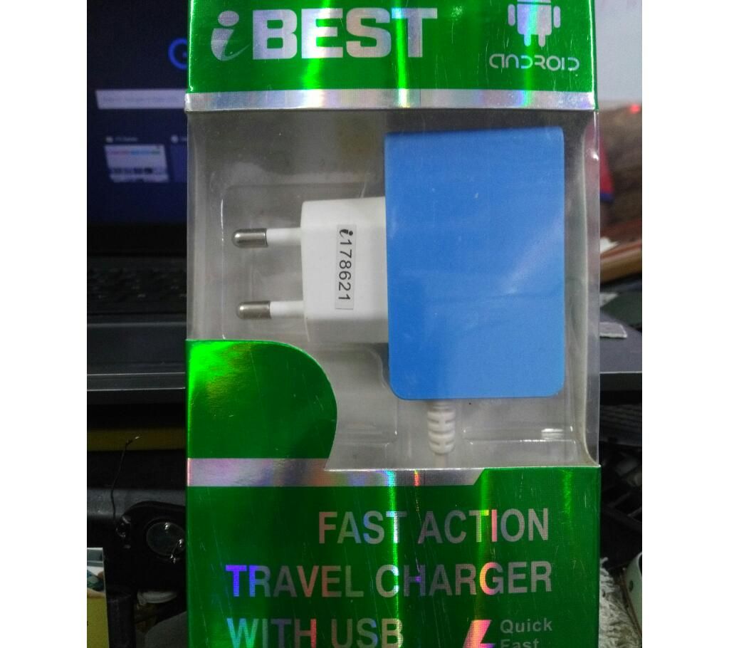 BEST FAST ACTION TRAVEL CHARGER WITH USB