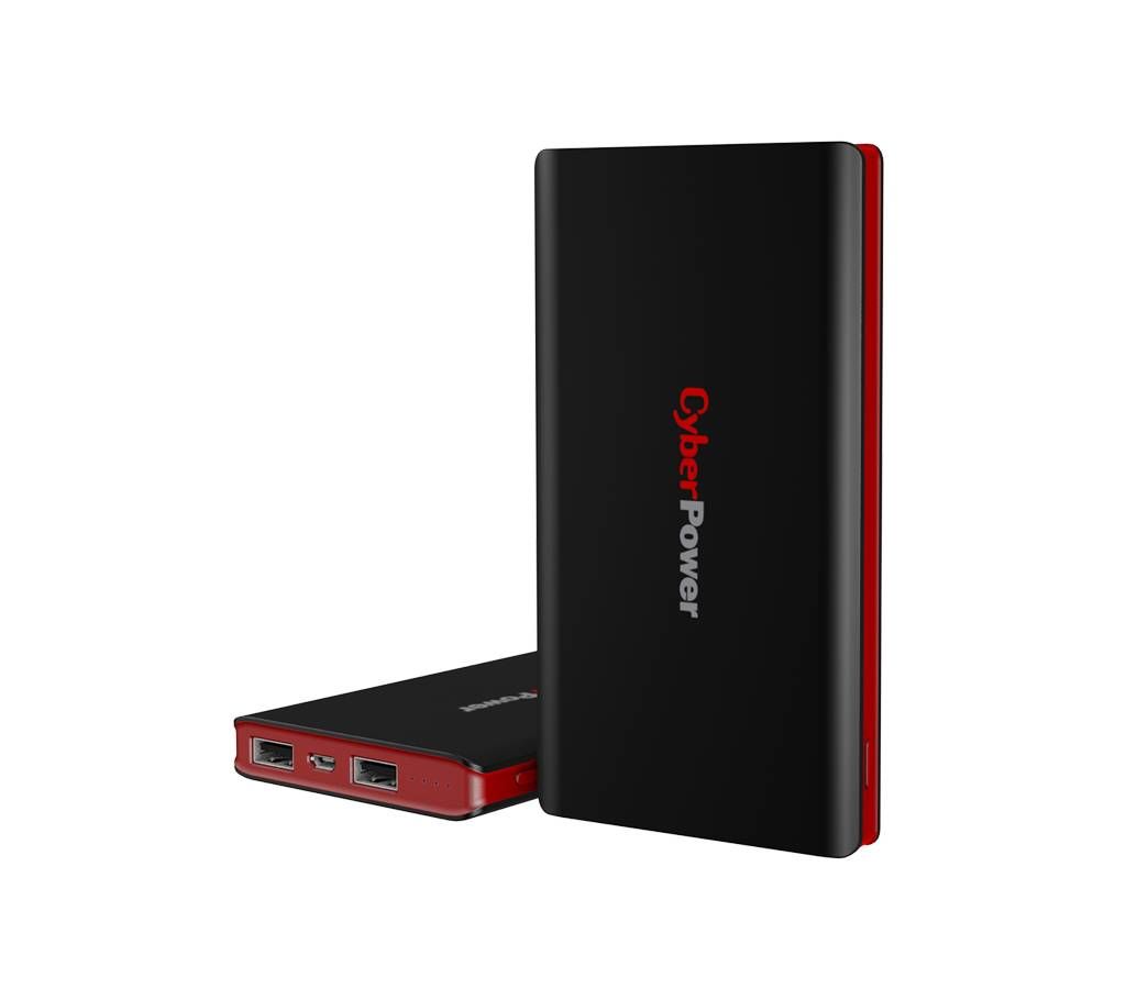 CyberPower 10000 mAh Power Bank  for  Smartphone & Tablet, Li-polymer Battery Capacity, Guarantee 500 Charging Cycles