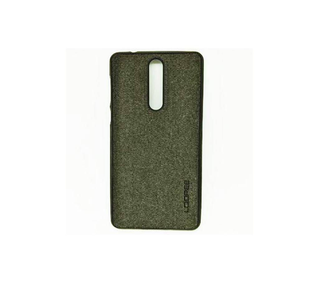 Nokia 8 Case, Cloth Case Soft TPU Edge Shock Absorption Non-Slip Cleanable Hybrid Cover for nokia 8