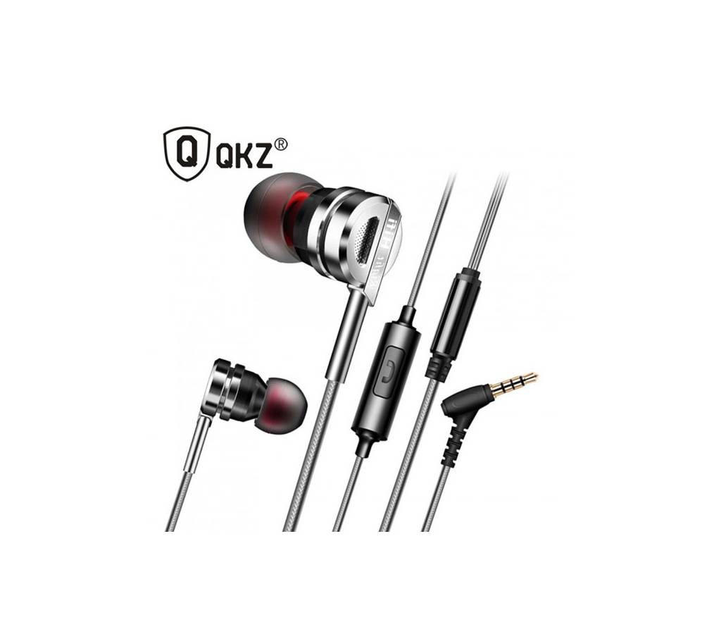 DM9 Zinc Alloy HiFi Metal In-Ear Earphone with Mic - Silver